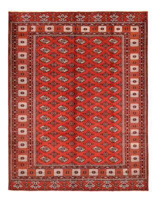 Alfombra Turkaman - 378 x 295 cm - rojo