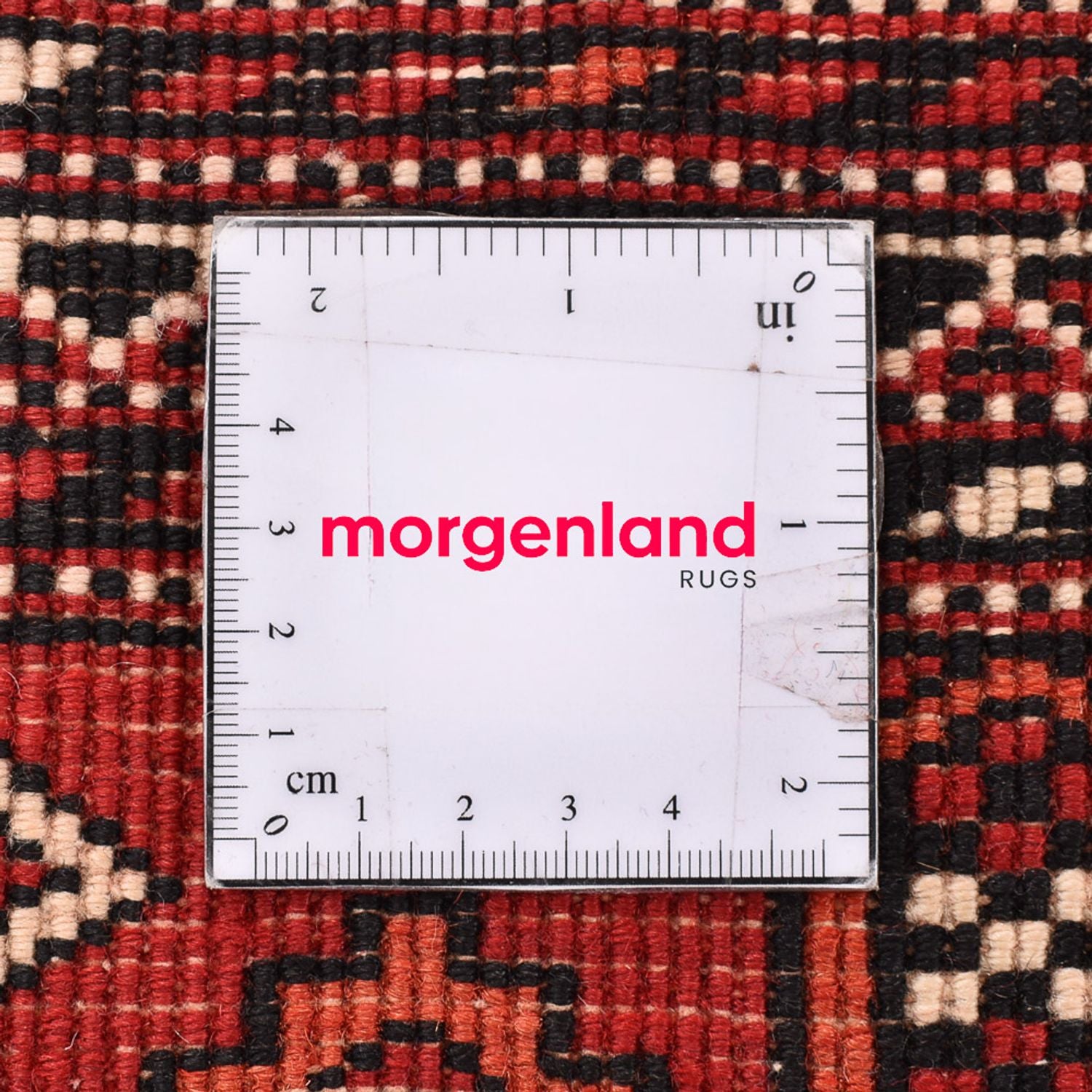 Alfombra Turkaman - 378 x 295 cm - rojo