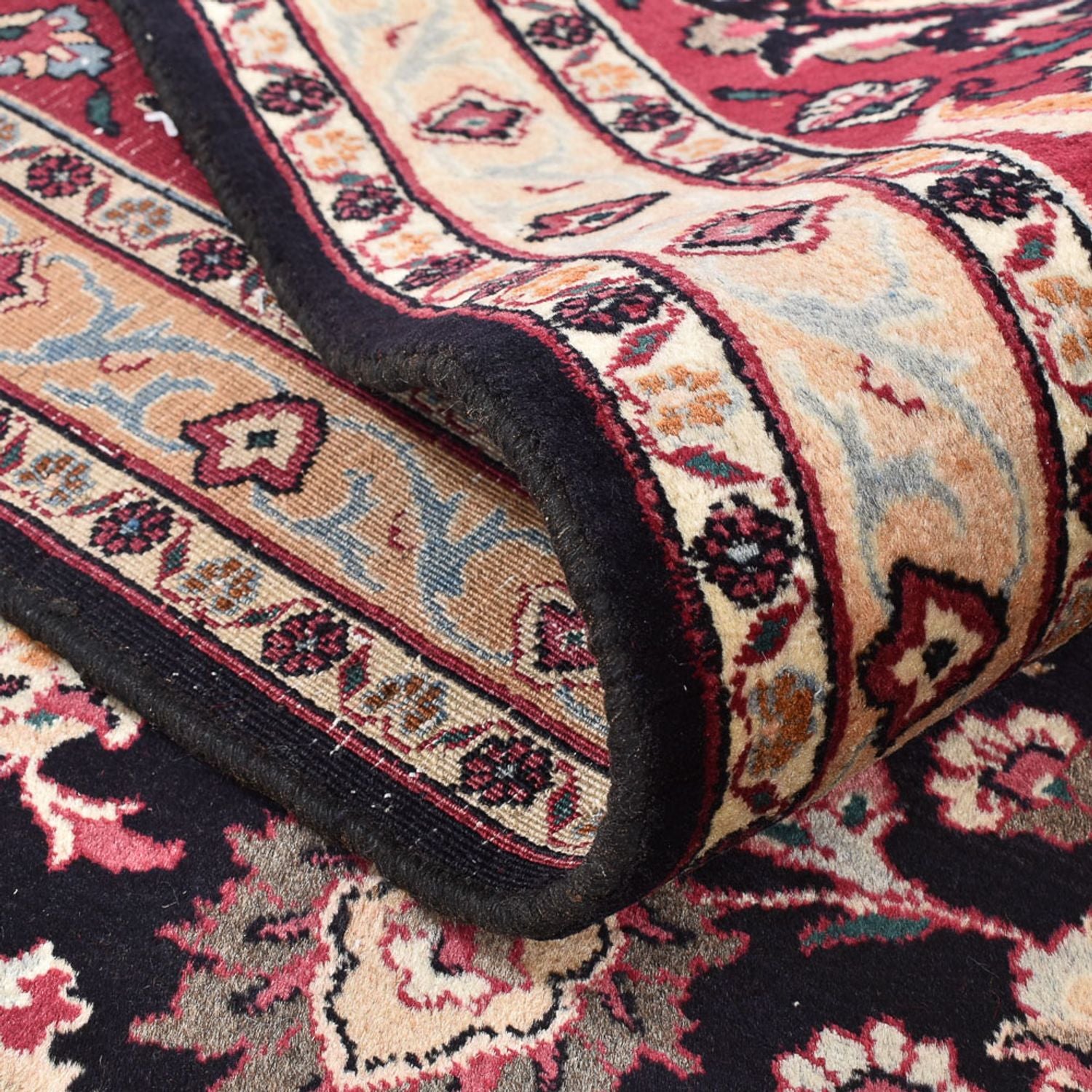 Alfombra persa - Clásica - 385 x 293 cm - azul oscuro
