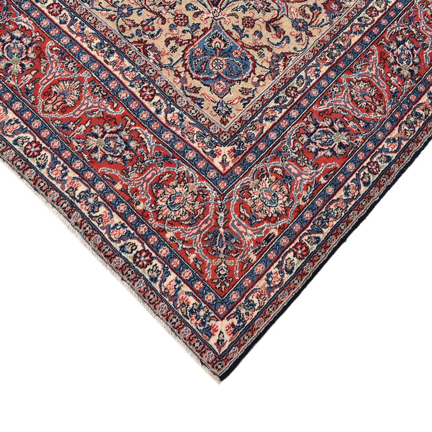 Alfombra persa - Clásica - 302 x 201 cm - azul oscuro