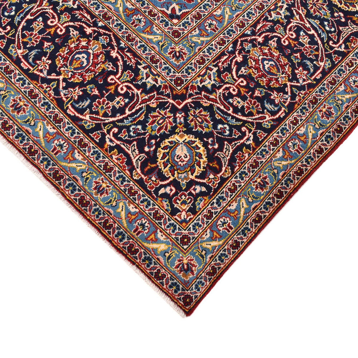 Alfombra persa - Keshan - 414 x 290 cm - óxido