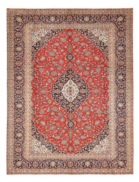 Alfombra persa - Keshan - 392 x 293 cm - rojo