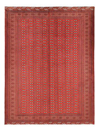 Alfombra Turkaman - 338 x 253 cm - rojo