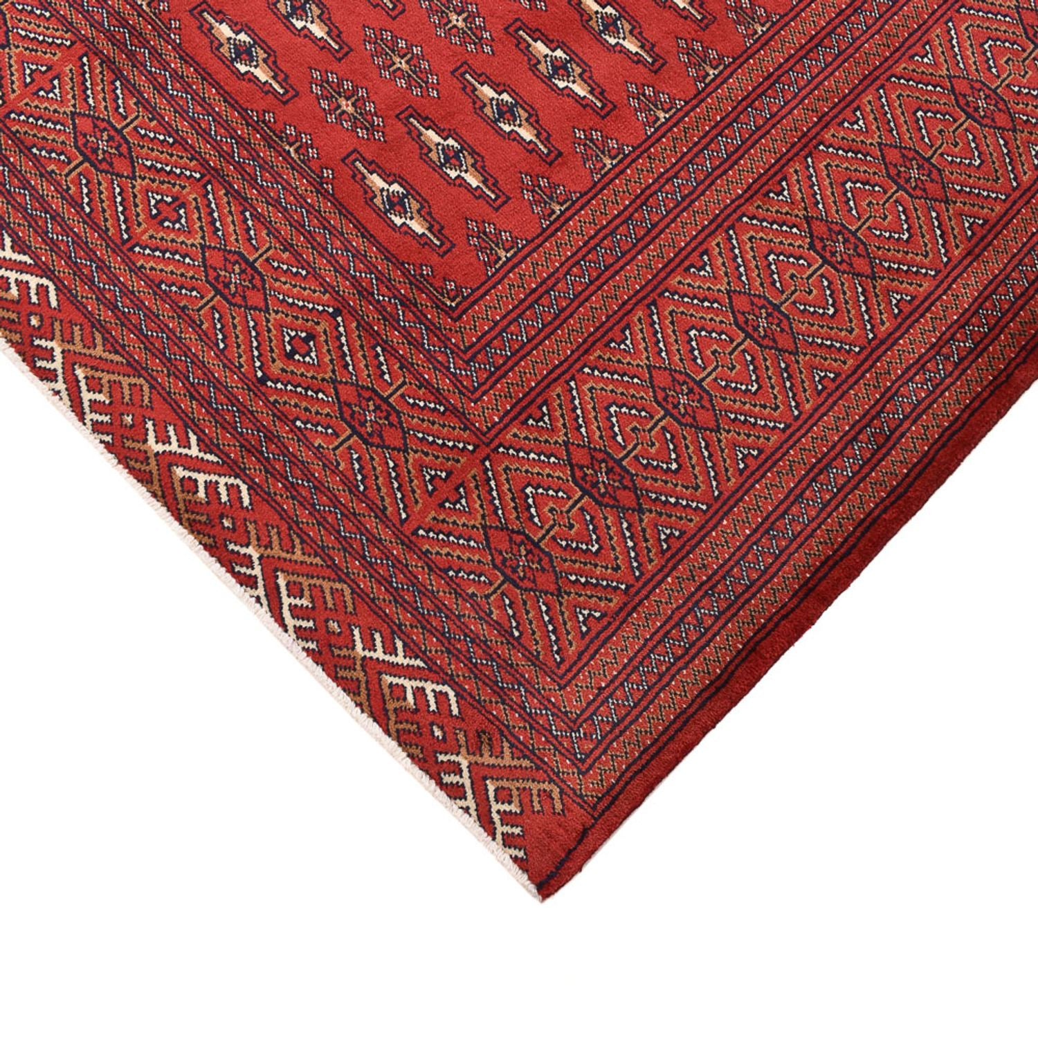 Alfombra Turkaman - 338 x 253 cm - rojo