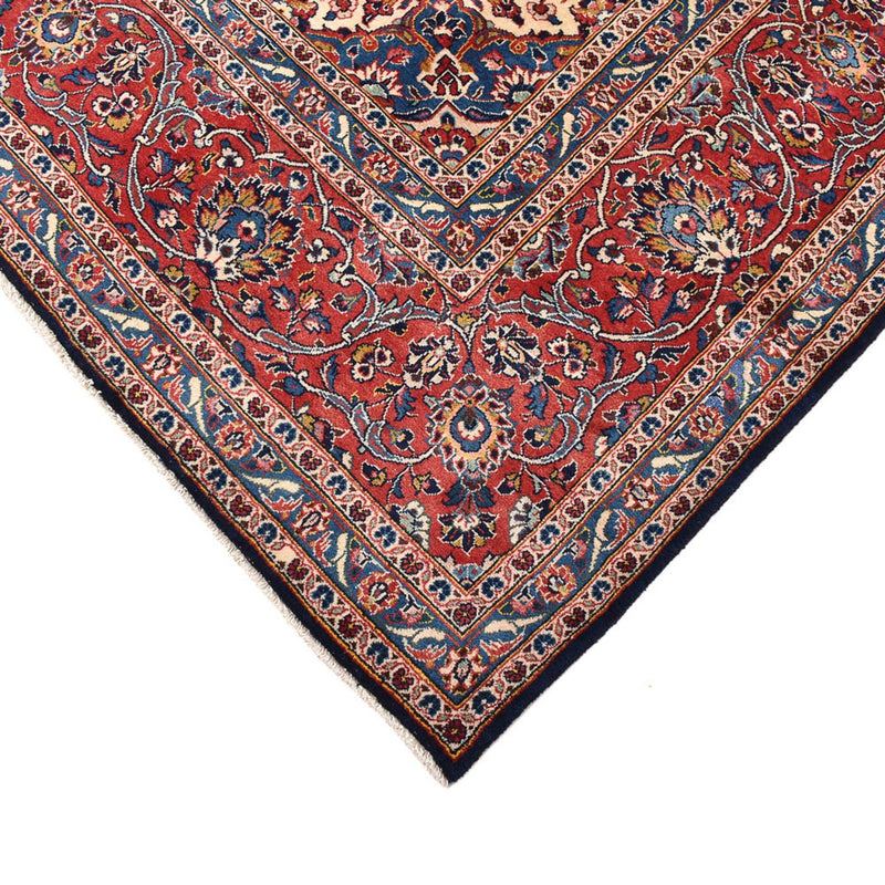 Alfombra persa - Keshan - 407 x 300 cm - azul oscuro