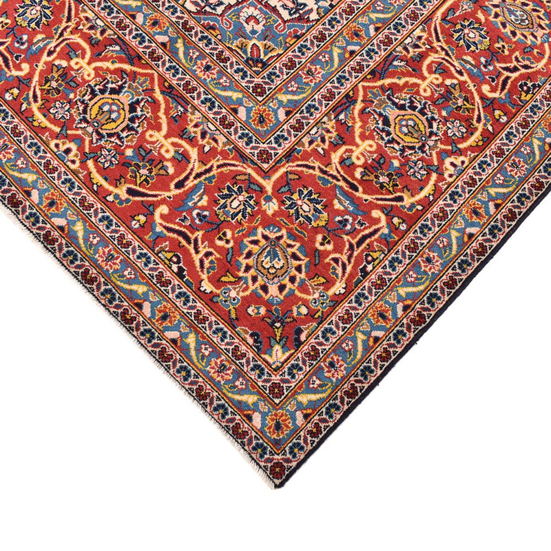 Alfombra persa - Keshan - 398 x 295 cm - azul oscuro