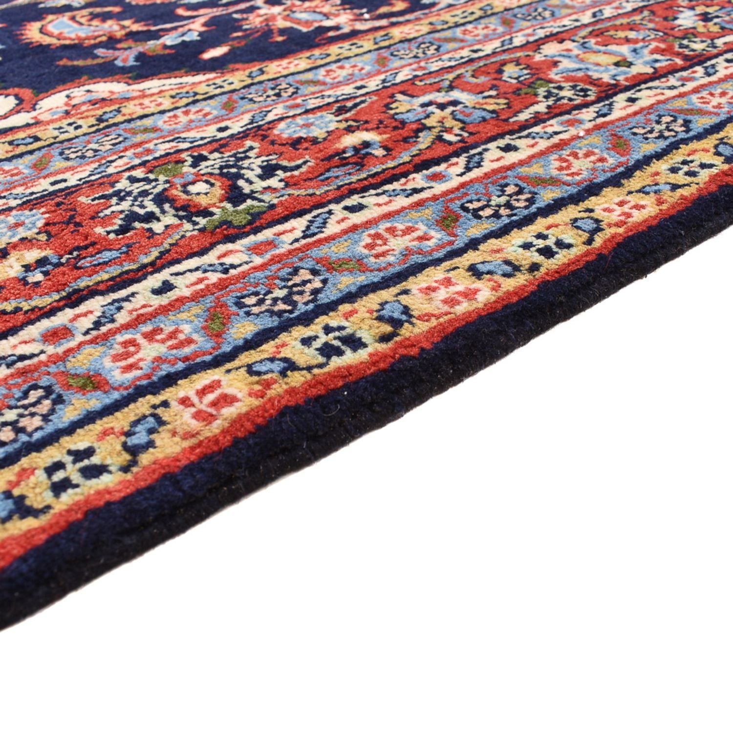 Alfombra persa - Nómada - 297 x 193 cm - azul oscuro