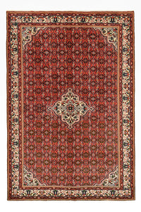 Alfombra persa - Nómada - 297 x 191 cm - rojo claro