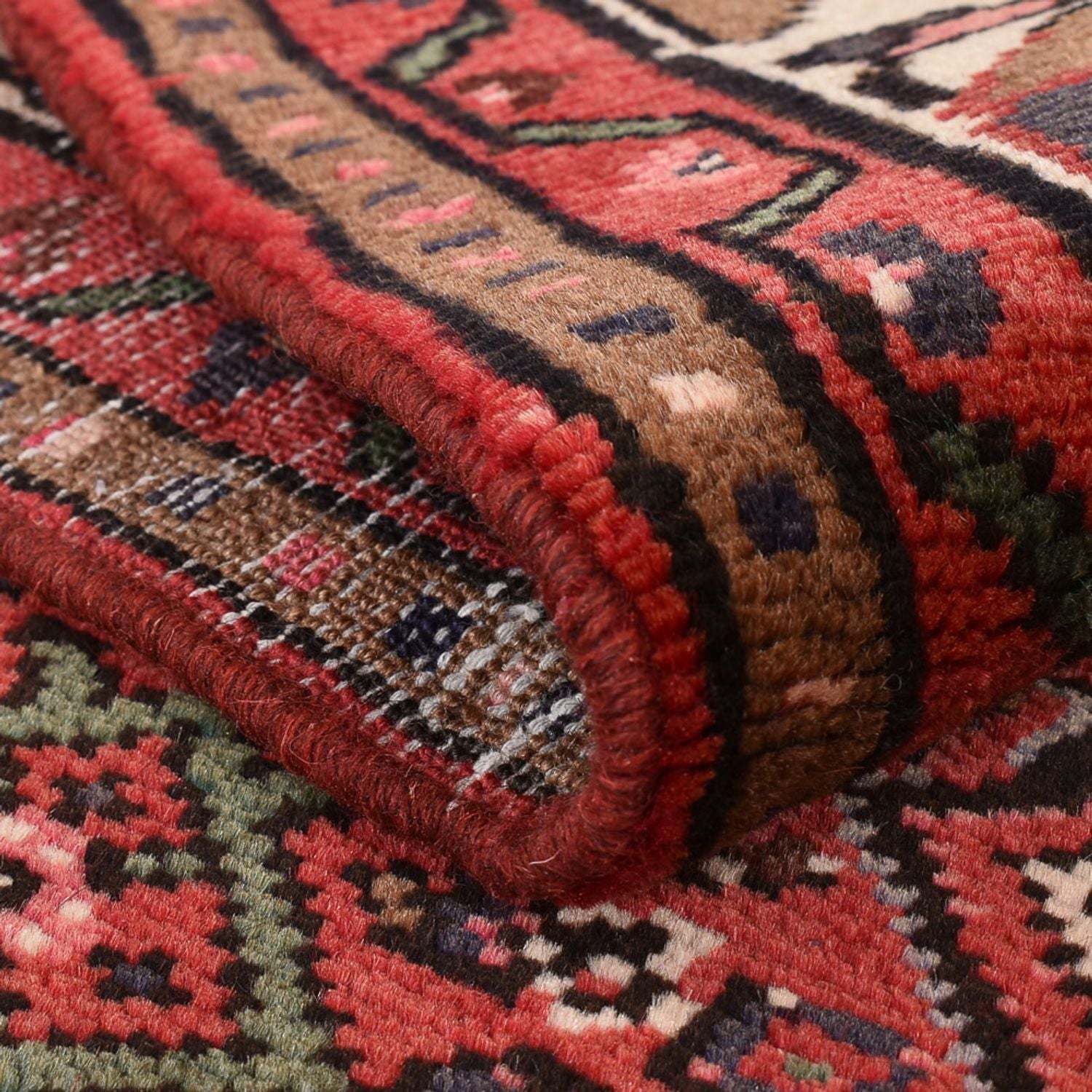 Alfombra persa - Nómada - 298 x 212 cm - óxido