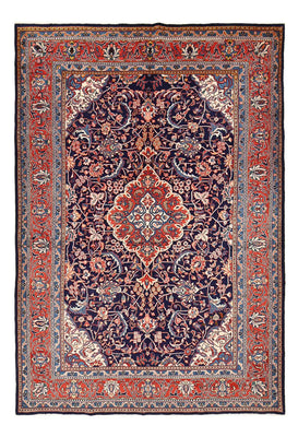 Alfombra persa - Clásica - 333 x 224 cm - azul oscuro