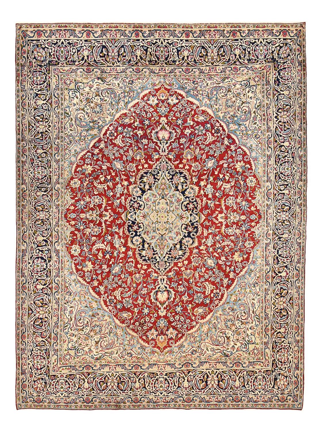 Alfombra persa - Real - 330 x 250 cm - rojo
