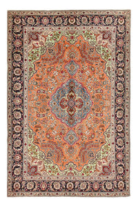 Alfombra persa - Tabriz - 307 x 198 cm - rojo claro