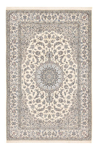 Alfombra Persa - Nain - Real - 312 x 209 cm - blanco