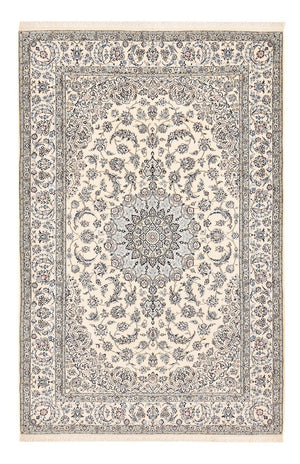 Alfombra Persa - Nain - Real - 312 x 209 cm - blanco