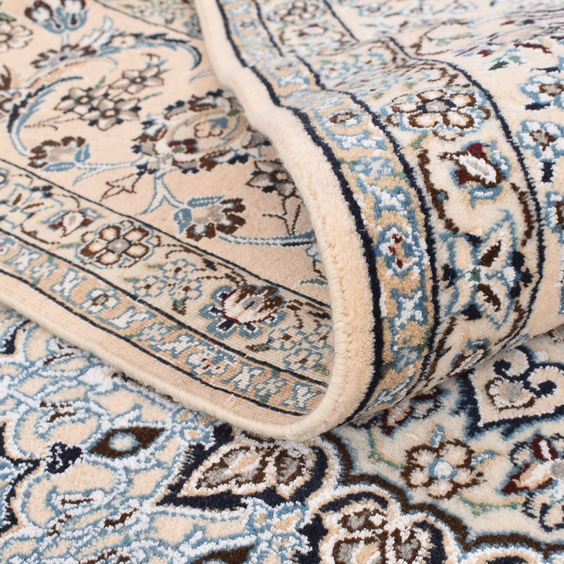 Alfombra Persa - Nain - Real - 312 x 209 cm - blanco