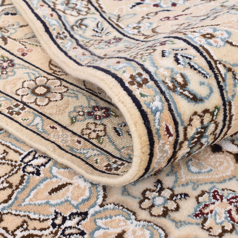 Alfombra Persa - Nain - Real - 307 x 207 cm - blanco