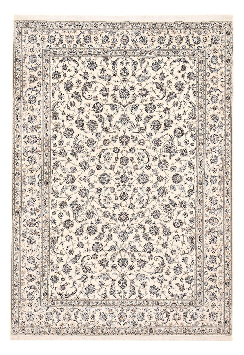 Alfombra Persa - Nain - Prima - 364 x 259 cm - blanco