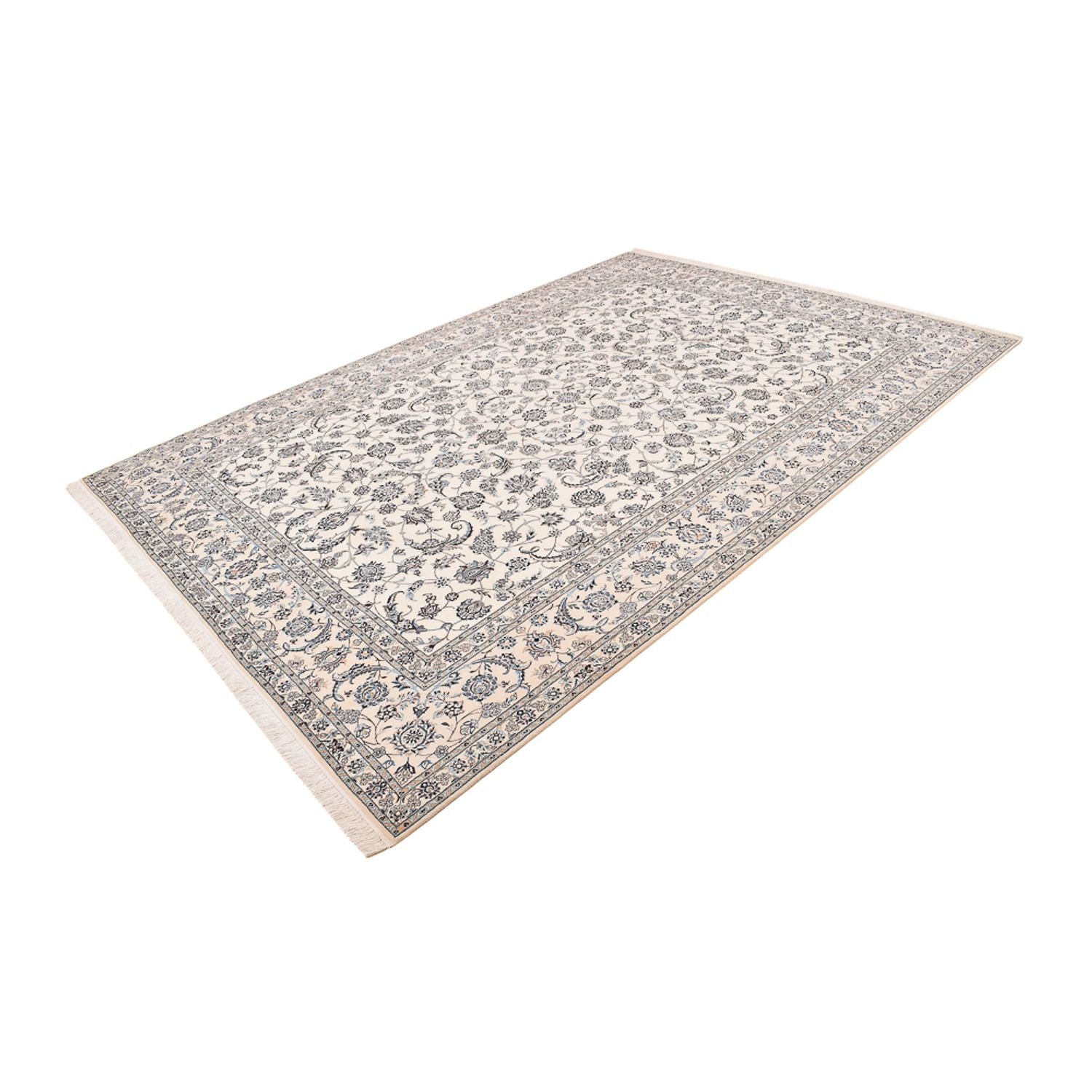 Alfombra Persa - Nain - Prima - 364 x 259 cm - blanco