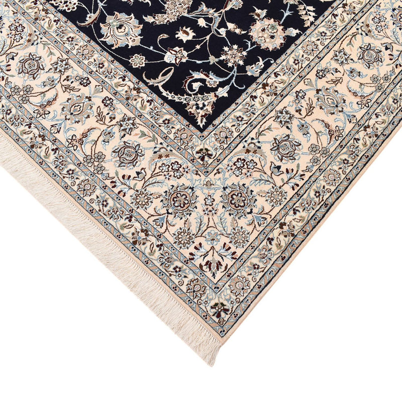 Alfombra Persa - Nain - Prima - 297 x 209 cm - azul oscuro