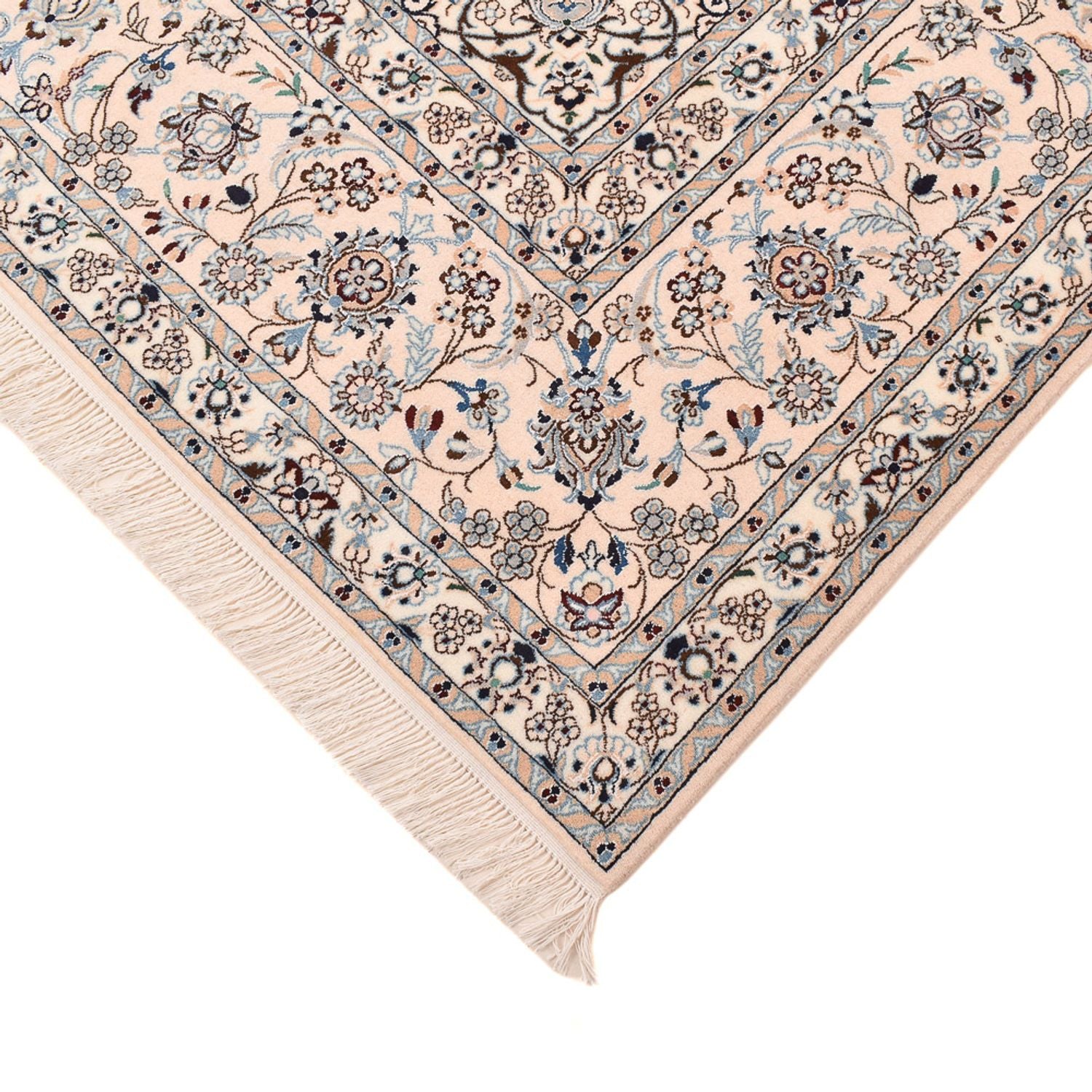 Alfombra Persa - Nain - Prima - 306 x 251 cm - blanco