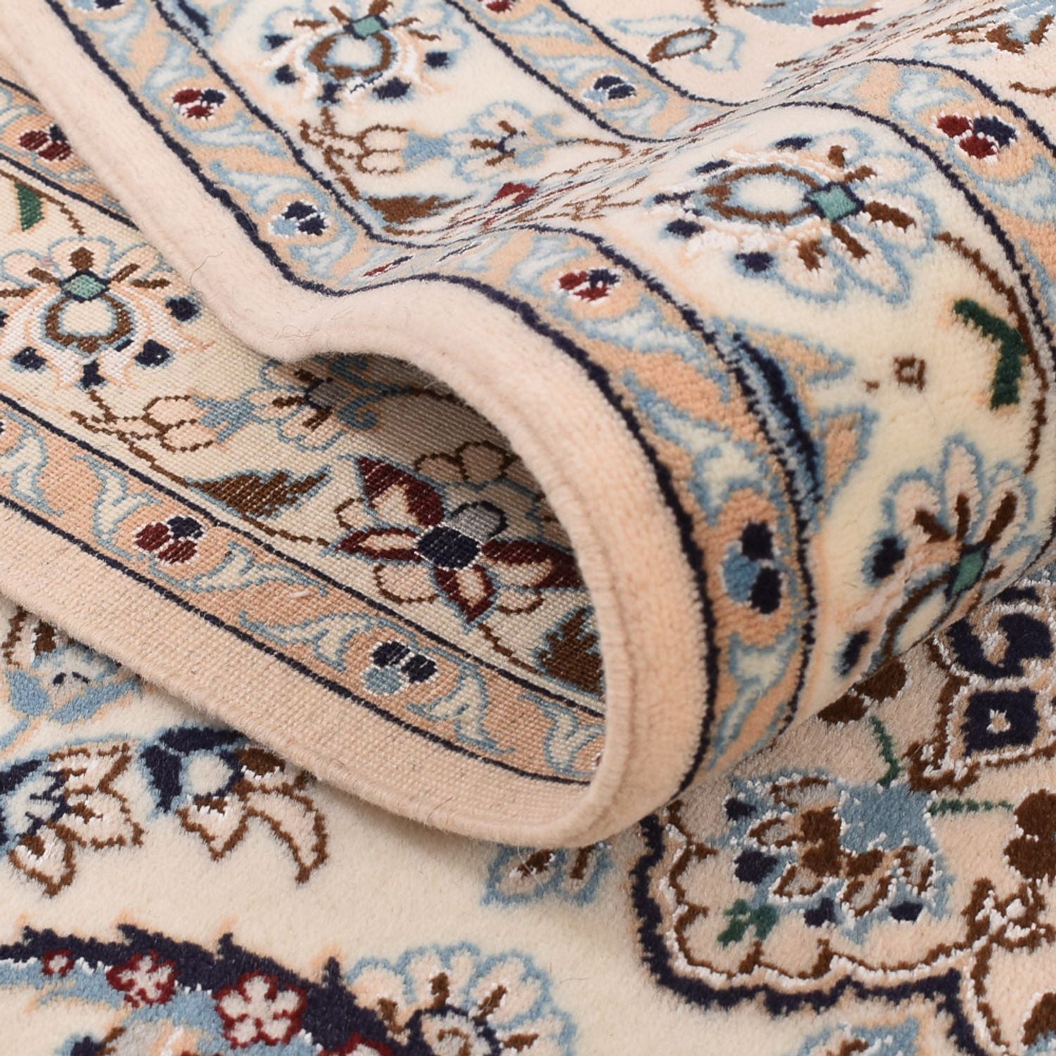 Alfombra Persa - Nain - Prima - 306 x 251 cm - blanco