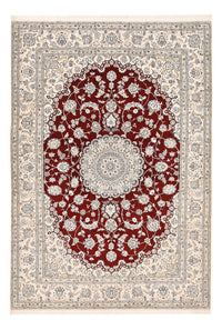 Alfombra Persa - Nain - Real - 355 x 241 cm - rojo
