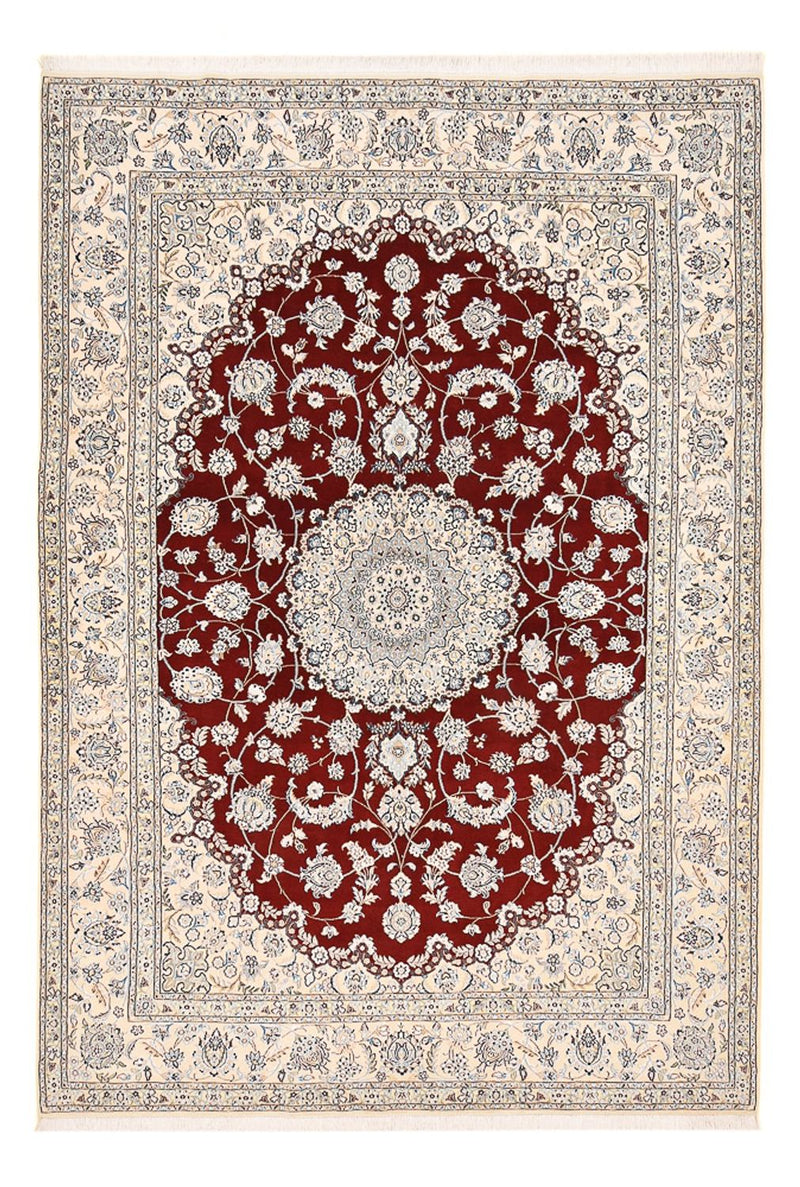 Alfombra Persa - Nain - Real - 355 x 241 cm - rojo