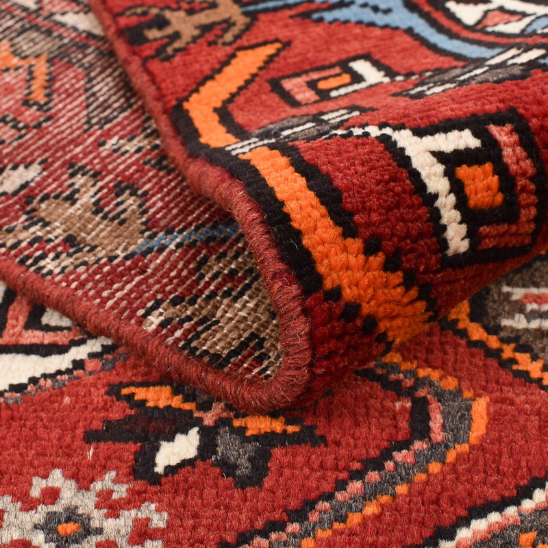 Alfombra de pasillo Alfombra persa - Nómada - 300 x 112 cm - rojo claro