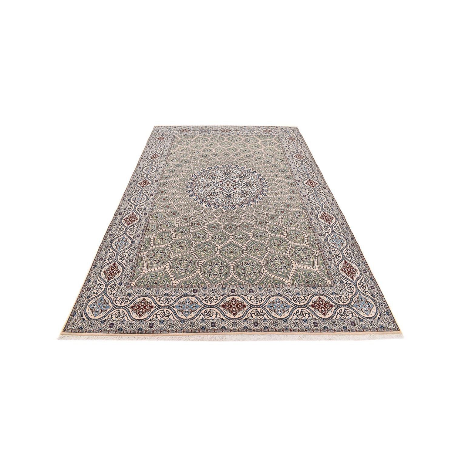 Alfombra Persa - Nain - Real - 315 x 202 cm - taupe