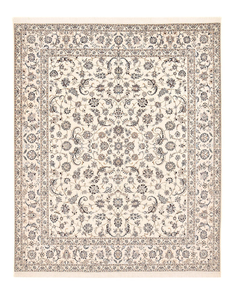 Alfombra Persa - Nain - Prima - 307 x 255 cm - blanco
