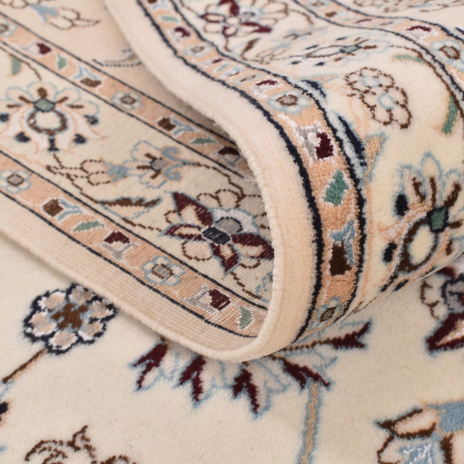 Alfombra Persa - Nain - Prima - 307 x 255 cm - blanco