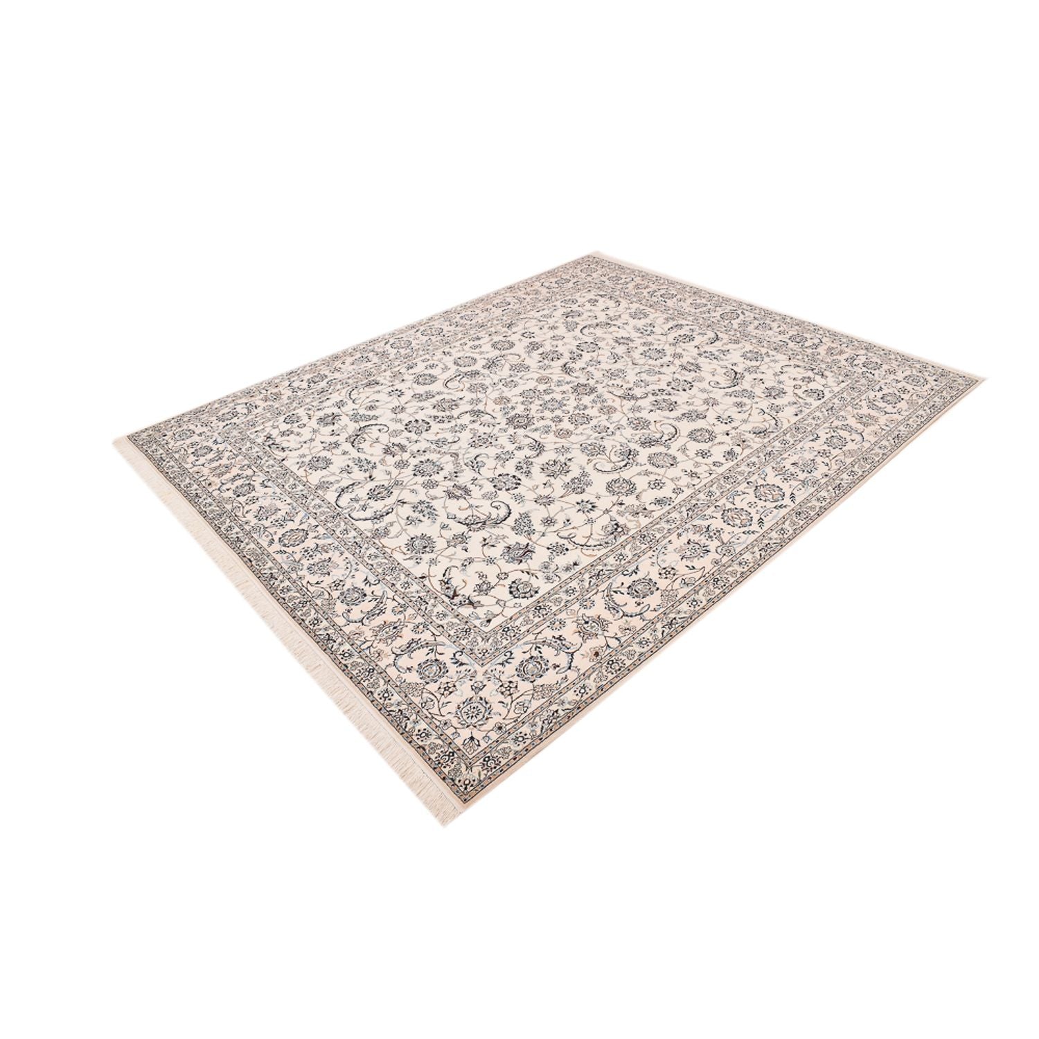 Alfombra Persa - Nain - Prima - 307 x 255 cm - blanco