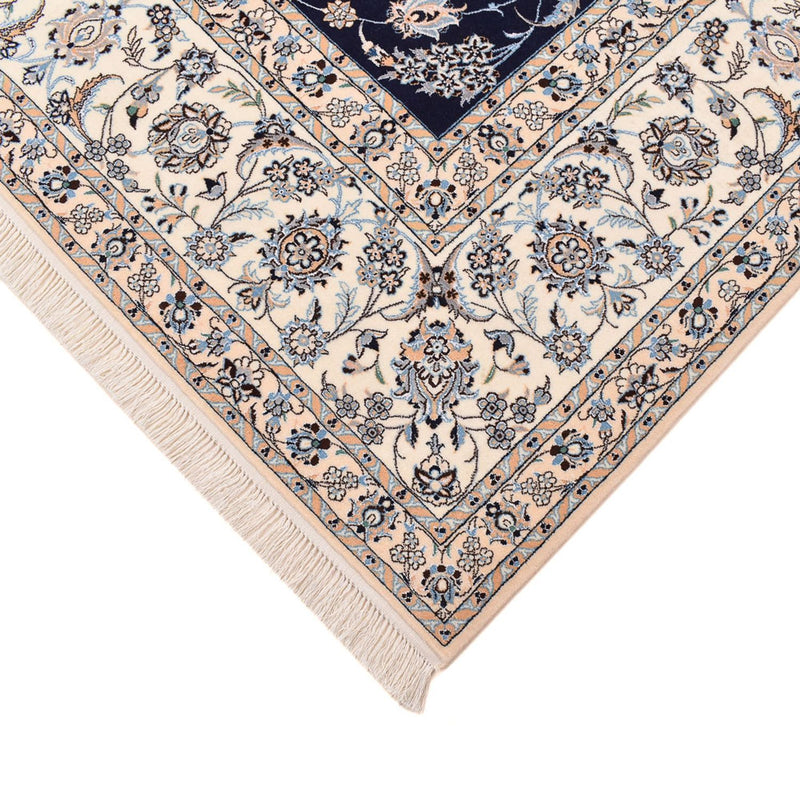 Alfombra Persa - Nain - Prima - 304 x 258 cm - azul oscuro
