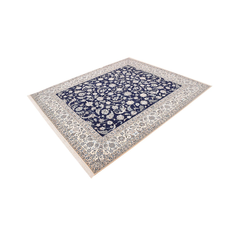 Alfombra Persa - Nain - Prima - 304 x 258 cm - azul oscuro