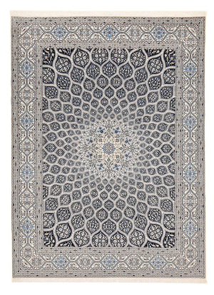 Alfombra Persa - Nain - Prima - 350 x 260 cm - gris oscuro
