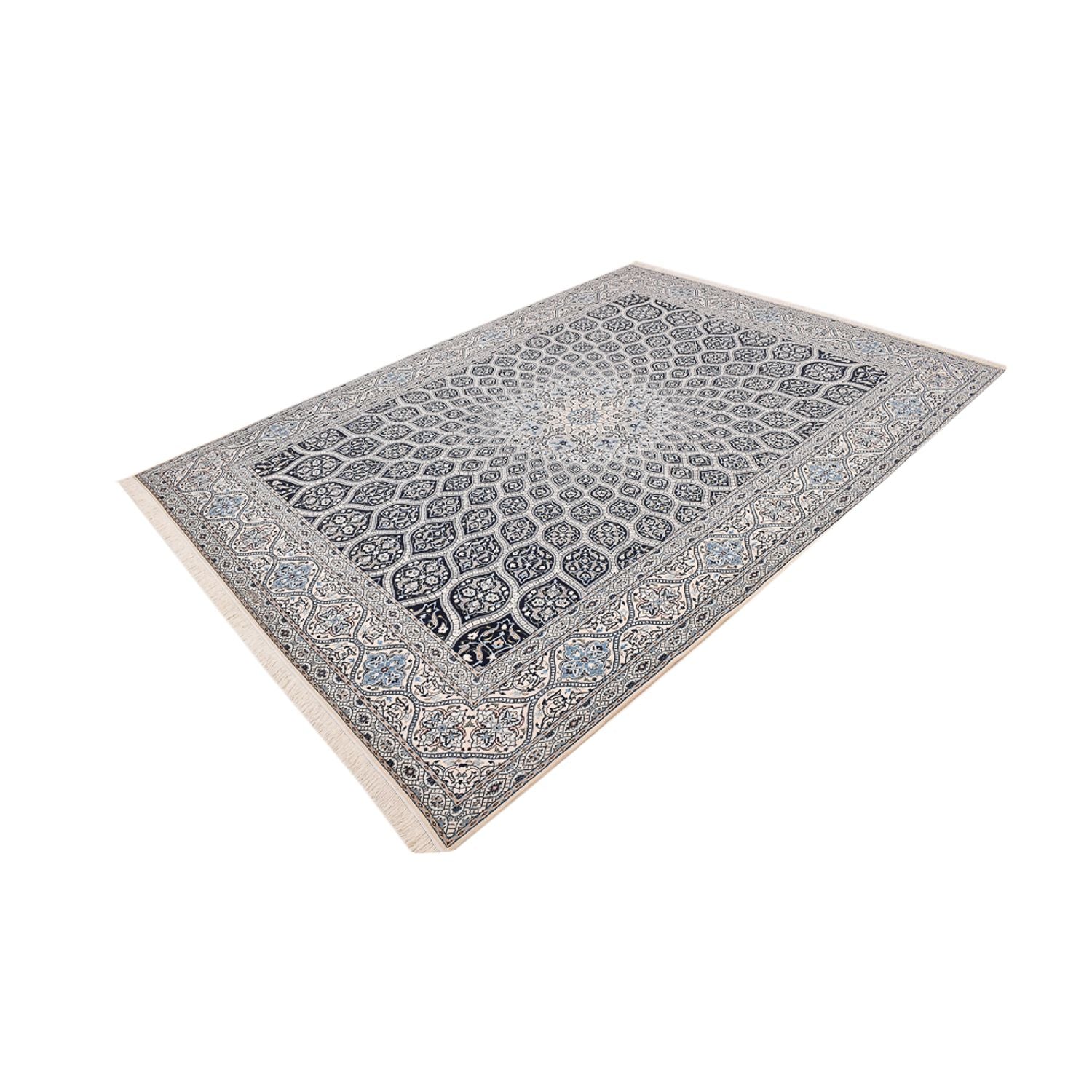 Alfombra Persa - Nain - Prima - 350 x 260 cm - gris oscuro