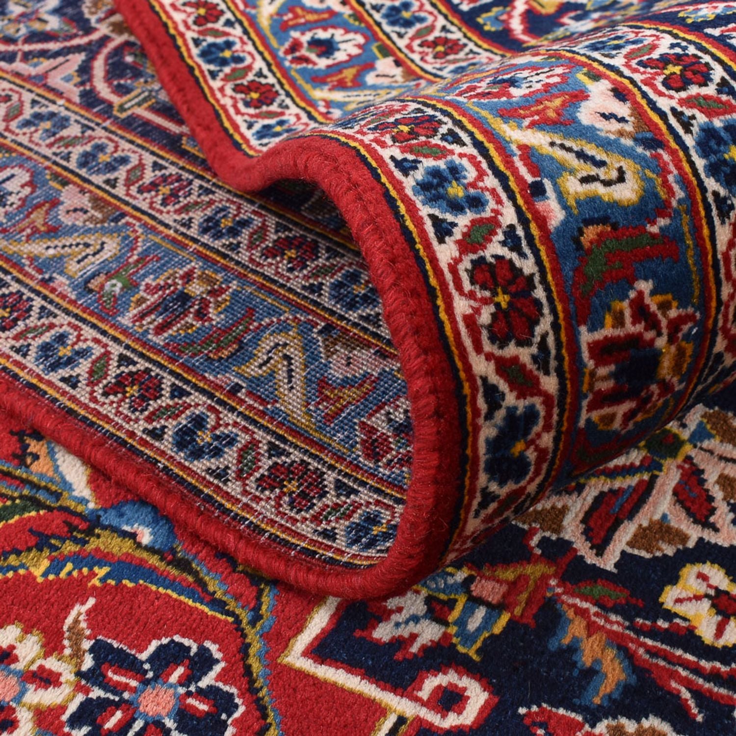 Alfombra persa - Keshan - 388 x 294 cm - rojo