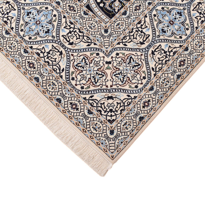 Alfombra Persa - Nain - Prima - 307 x 262 cm - gris oscuro