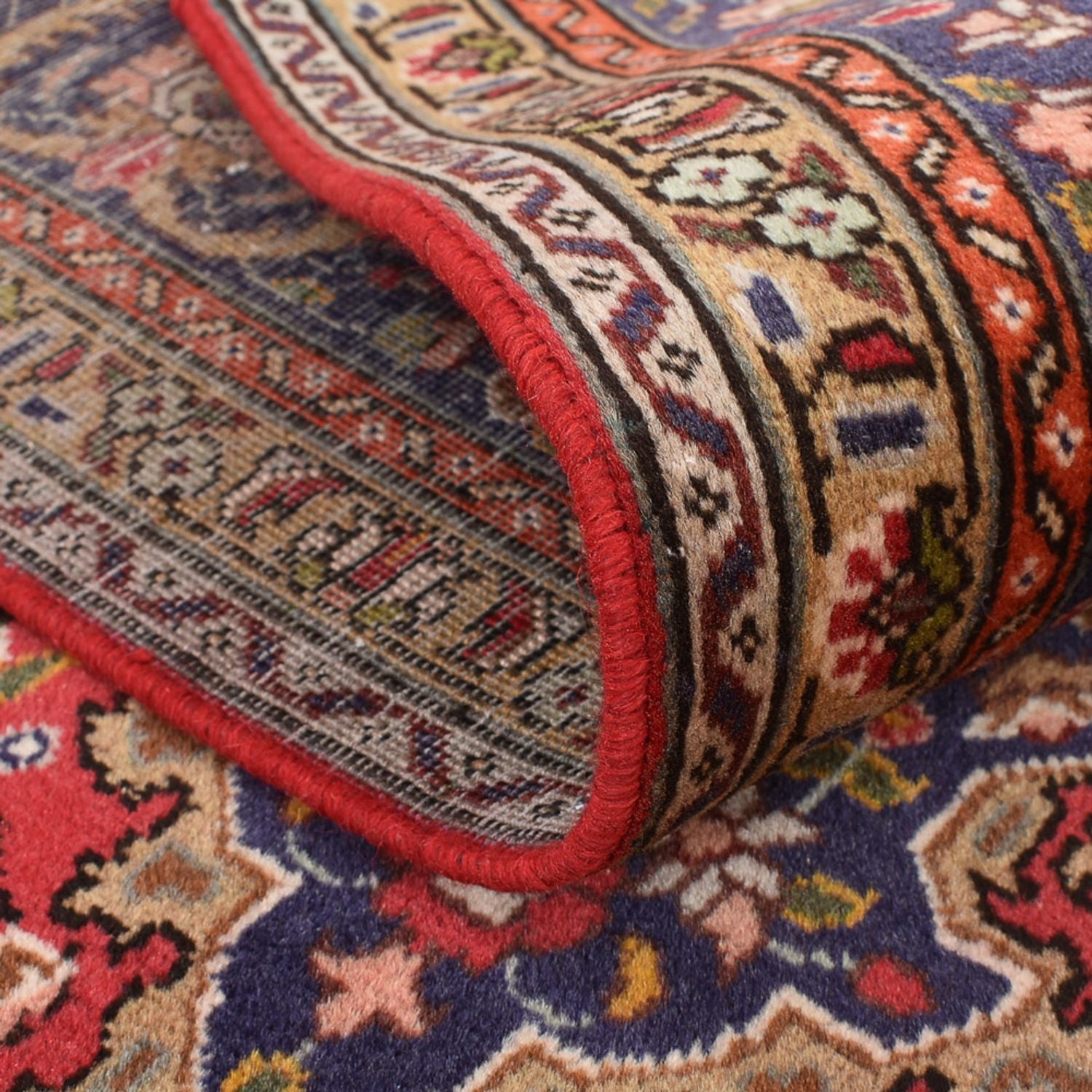 Alfombra persa - Tabriz - 295 x 198 cm - rojo