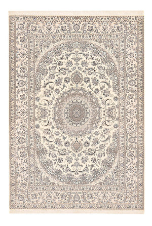 Alfombra Persa - Nain - Prima - 302 x 210 cm - blanco