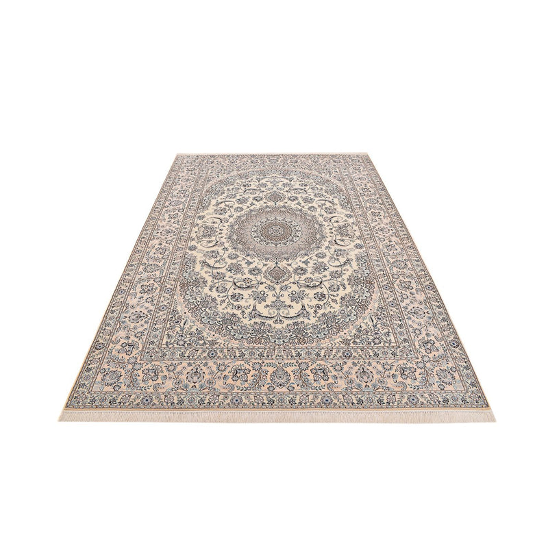 Alfombra Persa - Nain - Prima - 302 x 210 cm - blanco