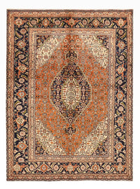 Alfombra persa - Tabriz - 270 x 193 cm - rojo claro