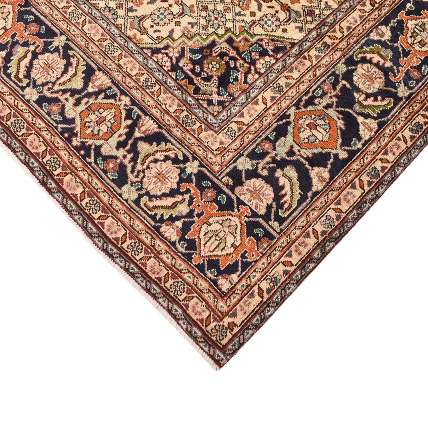 Alfombra persa - Tabriz - 270 x 193 cm - rojo claro