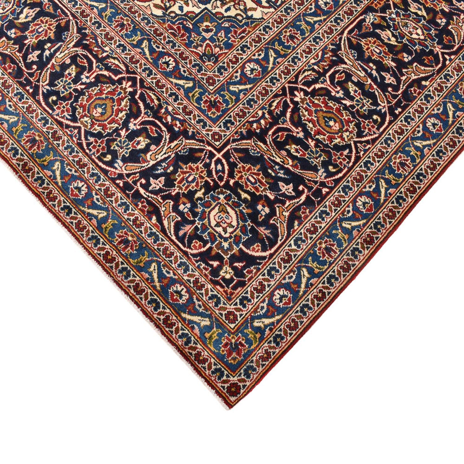 Alfombra persa - Keshan - 397 x 297 cm - rojo