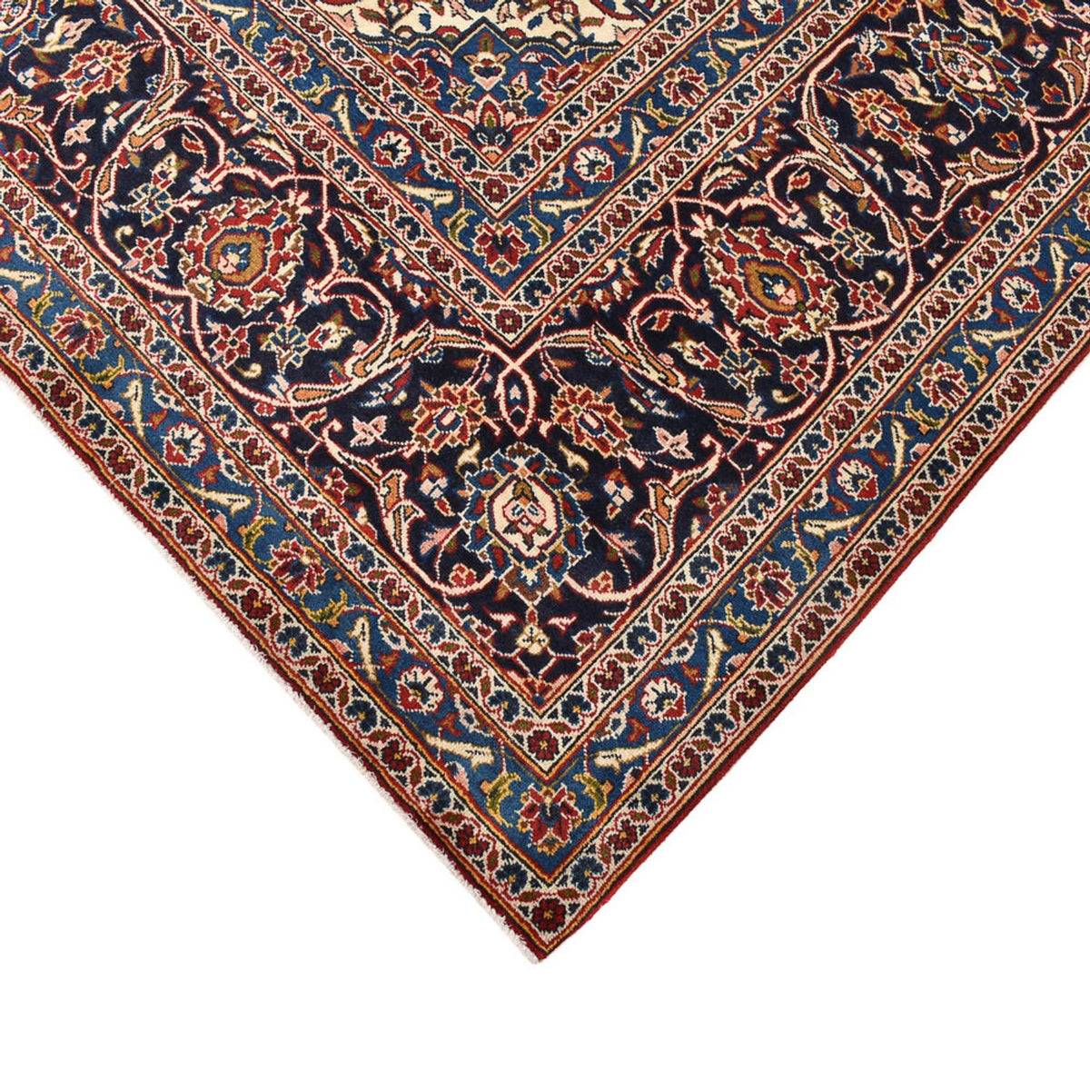 Alfombra persa - Keshan - 397 x 297 cm - rojo