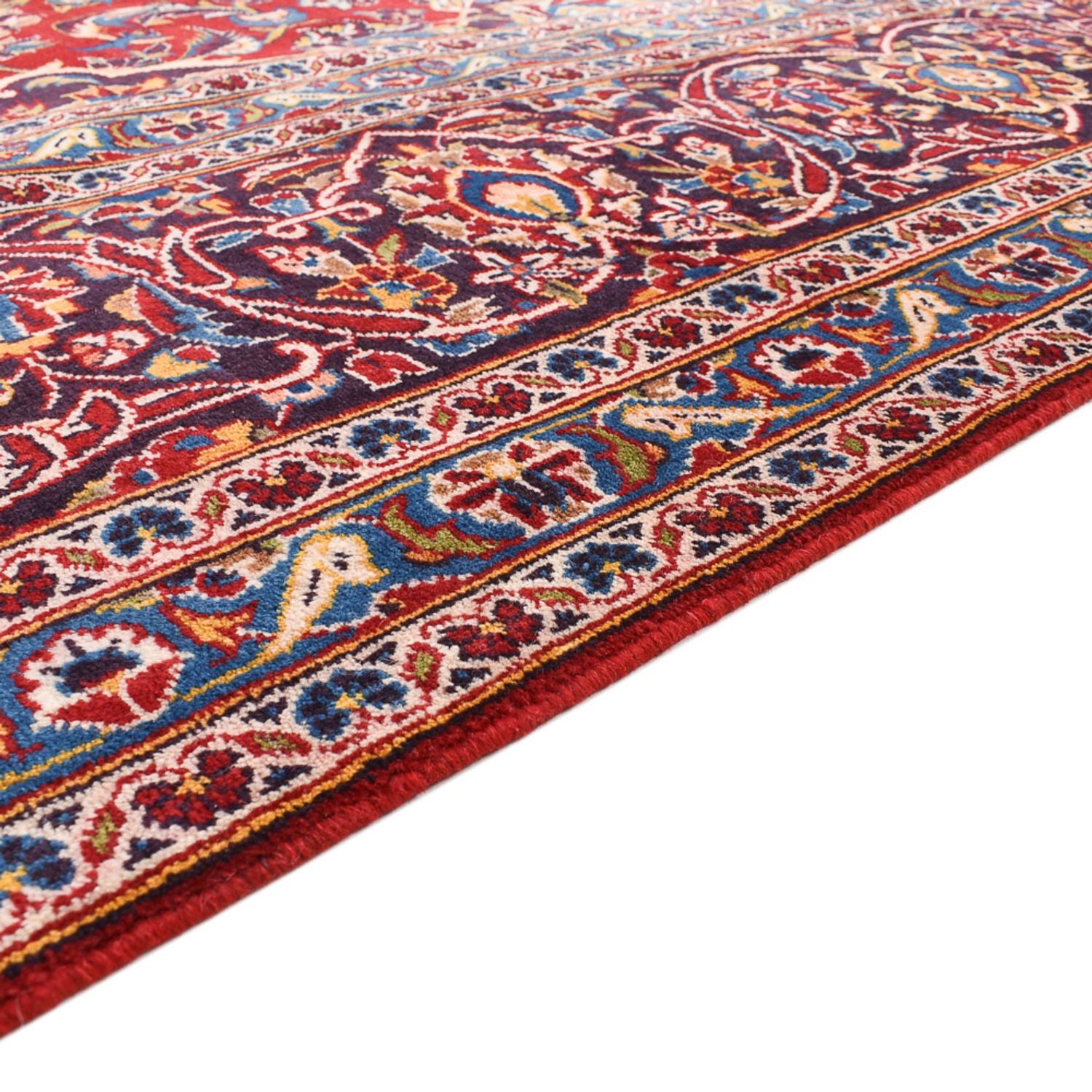 Alfombra persa - Keshan - 430 x 310 cm - rojo