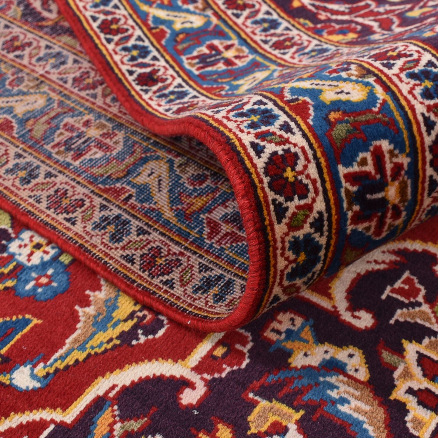 Alfombra persa - Keshan - 430 x 310 cm - rojo