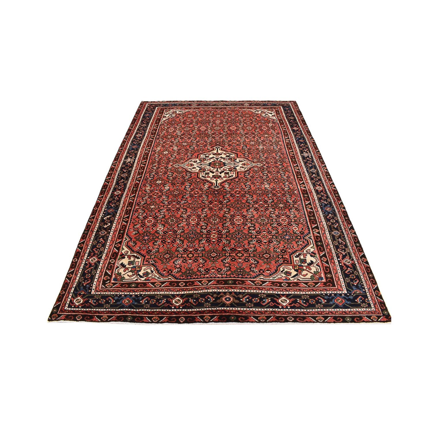 Alfombra persa - Nómada - 306 x 208 cm - rojo claro