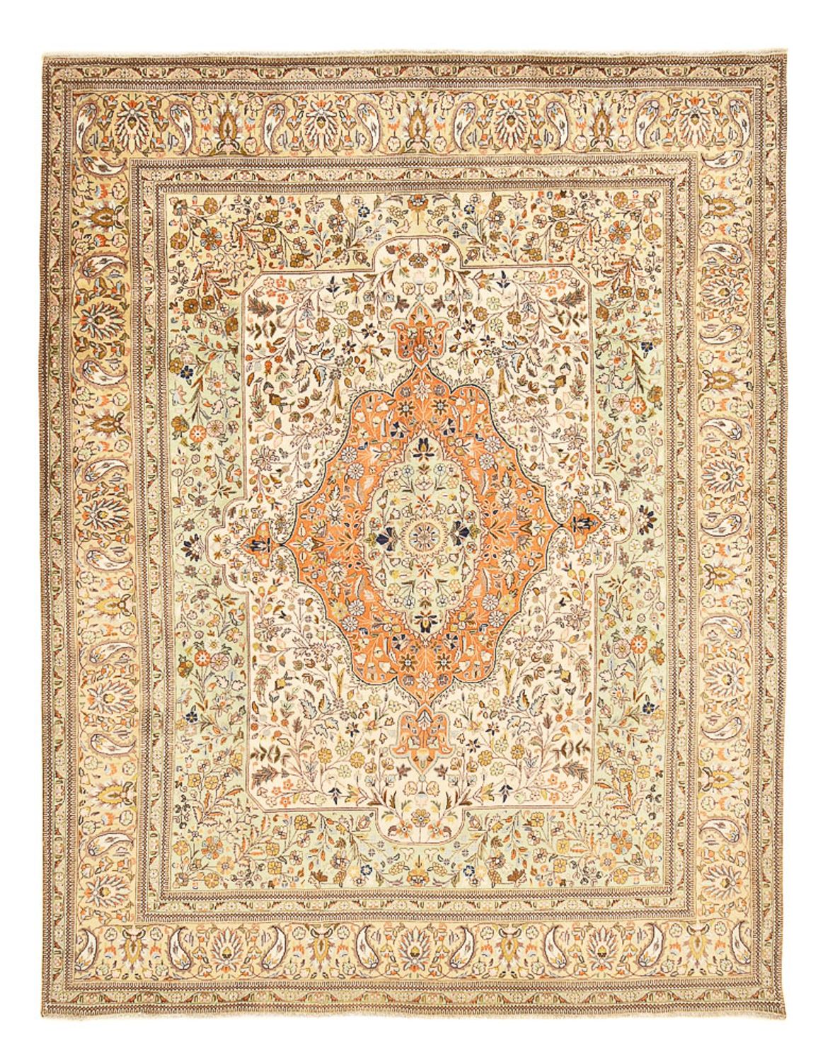 Alfombra persa - Clásica - 368 x 283 cm - beige