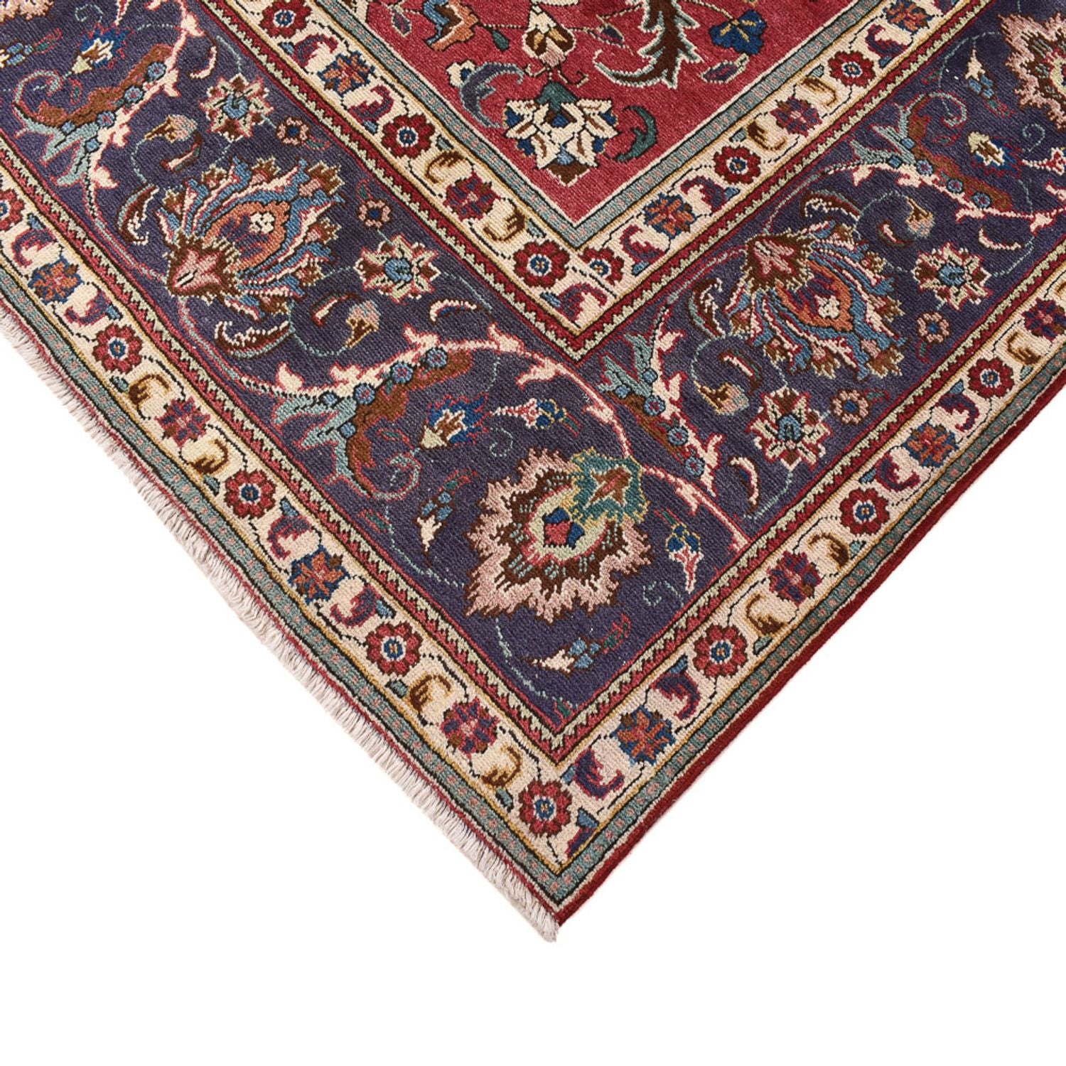 Alfombra persa - Tabriz forma especial  - 348 x 307 cm - rojo